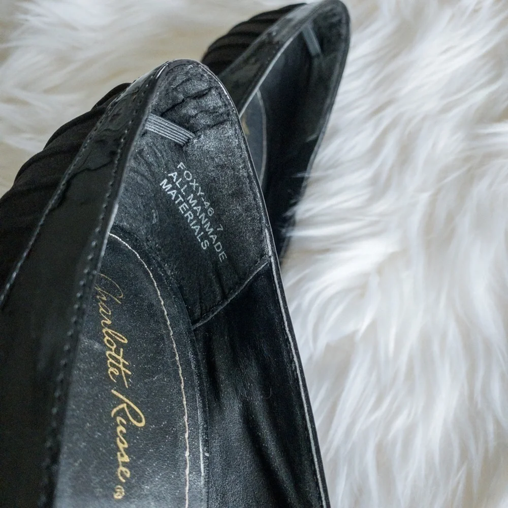 Charlotte Russe‎ Black Heels